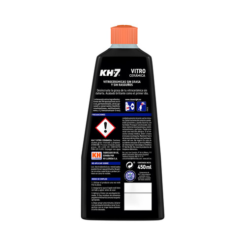 KH-7 Limpiador en crema especial para vitrocerámica 450 ml.