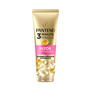 Imagen de PANTENE 3 Minute miracle Acondicionador intensivo para rizos rebeldes y encrespados 220 ml.