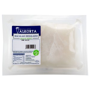 Imagen de ALKORTA Bacalao desalado lomo ALKORTA 350 gr.