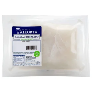 ALKORTA Bacalao desalado lomo ALKORTA 350 gr.