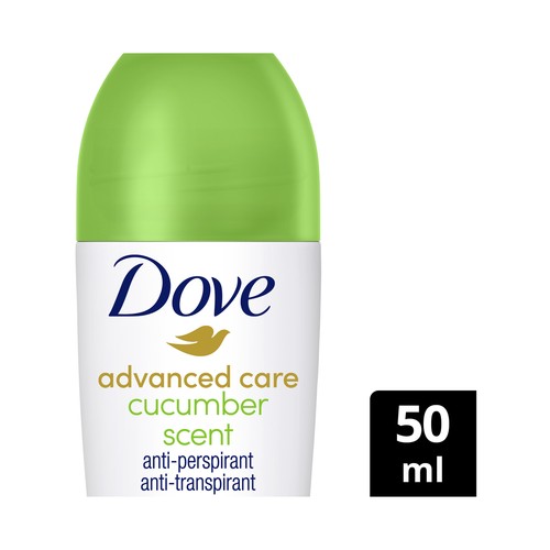 DOVE Advanced care go fresh Desodorante roll on para mujer antitranspirante hasta 72 horas 50 ml.