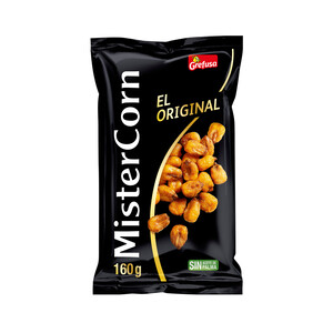 Imagen de GREFUSA Maíz frito original MISTERCORN GREFUSA, bolsa 172g