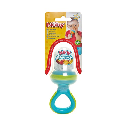 Alimentador antiahogo con tapa NUBY.