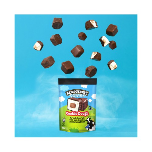 BEN & JERRY"S Mini helados de vainilla con trozos de masa de galleta y chocolate 10 uds.