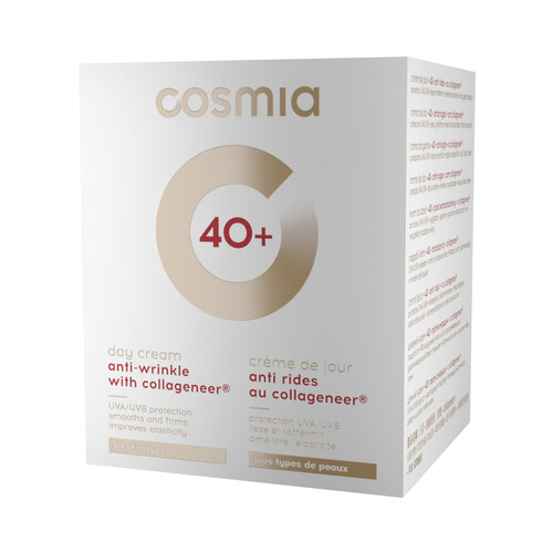 COSMIA Crema anti-arrugas de día con colágeno, para todo tipo de pieles COSMIA 50 ml.