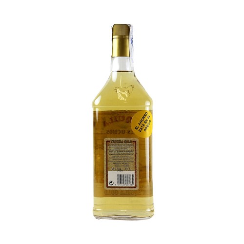 TRES OCHCOS Tequila gold botella 70 cl.