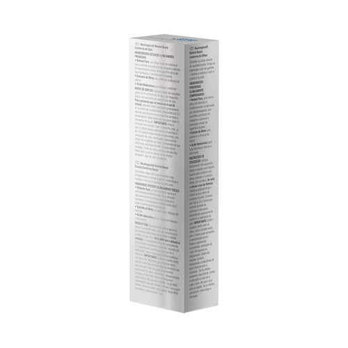 NEUTRÓGENA Retinol boost Contorno de ojos anti-edad, con vitamina A 15 ml.