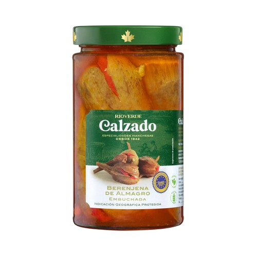 CALZADO Berenjena de almagro embuchada 380 g.