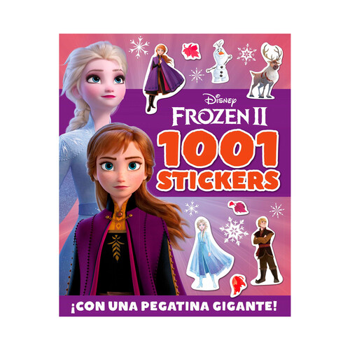 Frozen 2, 1001 stickers, libro de pegatinas, VV.AA. Género: actividades, infantil, pegatinas. Editorial Disney.