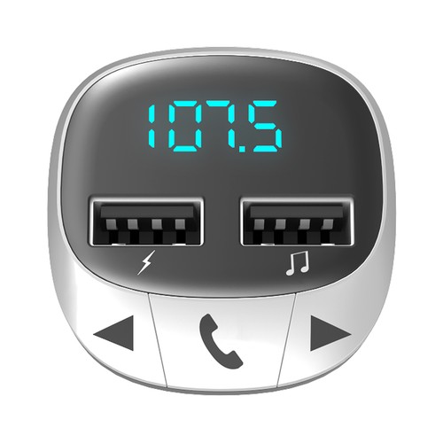 Reproductor MP3 para coche ENERGY SISTEM Car Transmitter FM, transmisor FM, BLUETOOTH, micrófono, 2 USB, lector tarjetas.