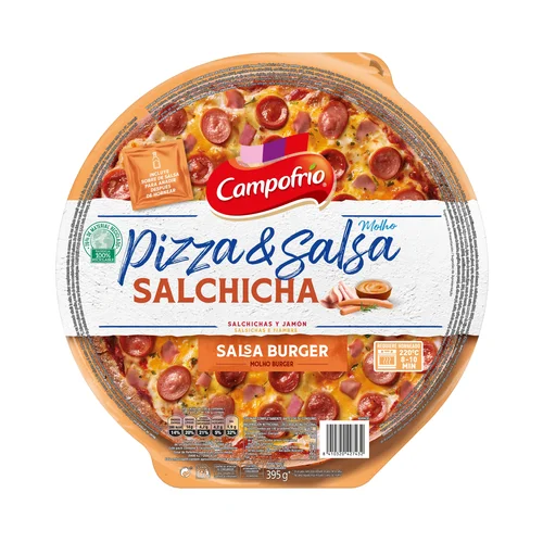 Pizza Burger style para Airfryer 195 g.