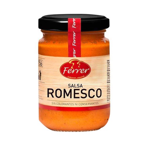 FERRER Salsa romesco  frasco de 150 g.