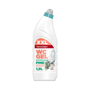 Imagen de NETTOCLEAN Limpiador y desincrustante en gel para WC, con aroma a pino mediterráneo 1.5 l.