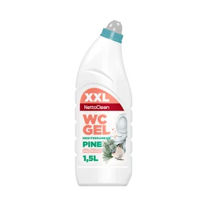NETTOCLEAN Limpiador y desincrustante en gel para WC, con aroma a pino mediterráneo 1.5 l.