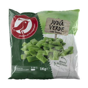 Imagen de AUCHAN Judías verdes planas seleccionadas y troceadas 1 kg. Producto Alcampo