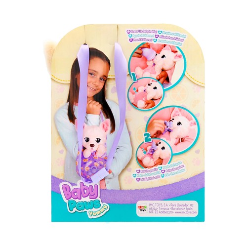 Peluche Interactivo Baby Paws Yummy Chihuahua IMC TOYS