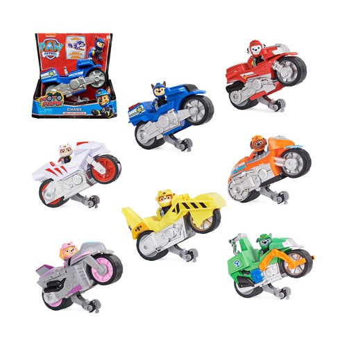 PATRULLA CANINA motopups surtido + 3 años.