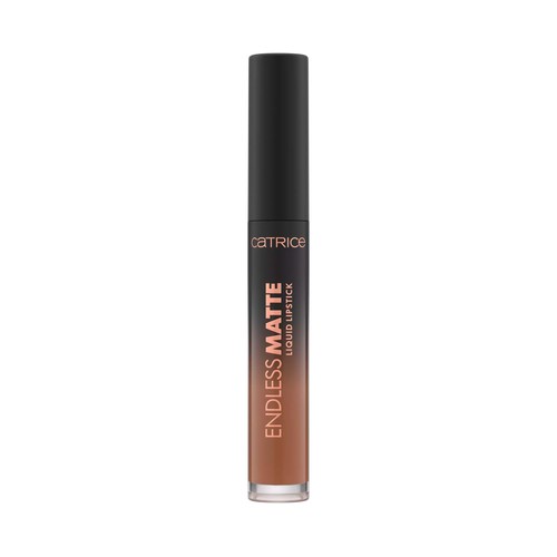 CATRICE Endless matte tono 030 Truly yours, beige oscuro intenso Barra de labios líquida mate.