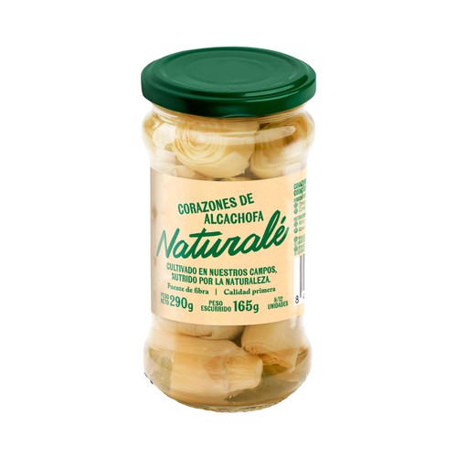 NATURALE Corazones de alcachofa 8/12 uds  -  165g.