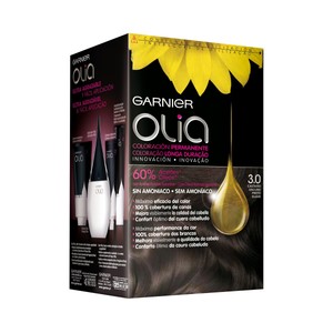 GARNIER Olia Tinte de pelo color castaño oscuro, tono 3.0.