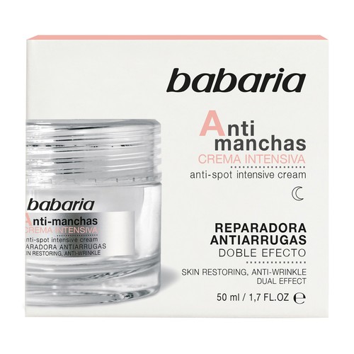 BABARIA Crema faical intensiva doble acción (reparadora y antiarrugas) 50 ml.