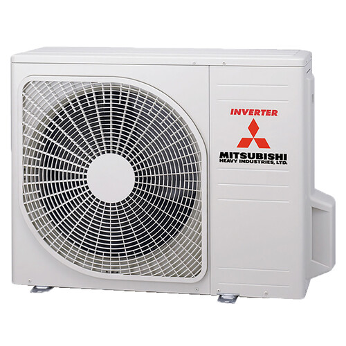 Aire acondicionado con bomba de calor MITSUBISHI DXK12Z6-W, Inverter, 2.752 frig/h, 3.096 cal/h. A++/A+++, gas R32, (Hasta 25m² aprox.)