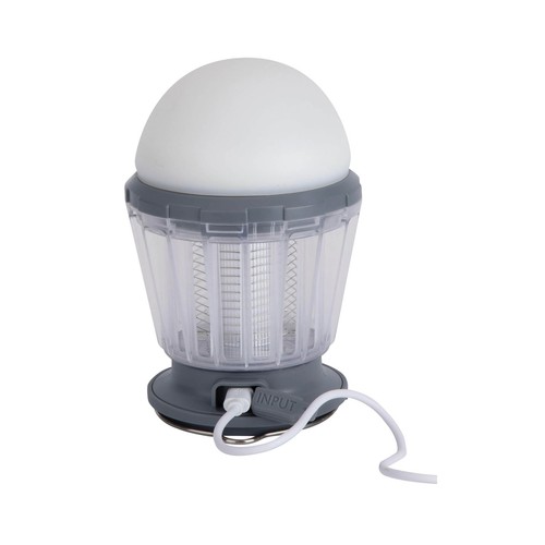 Antimosquitos y lámpara Led, área de acción 50m2, uso interior / exterior, JATA MOST3522.