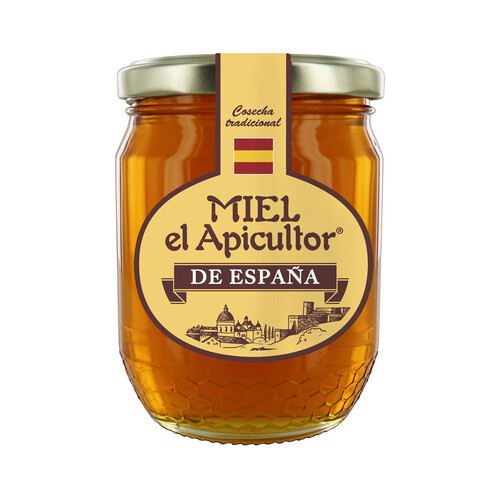Miel multifloral de España EL APICULTOR 375 g.