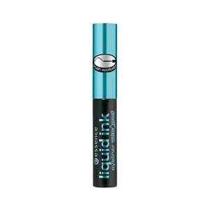 ESSENCE  tono Black Eyeliner para ojos liquido, con efecto tinta  resistente al agua (waterproof).