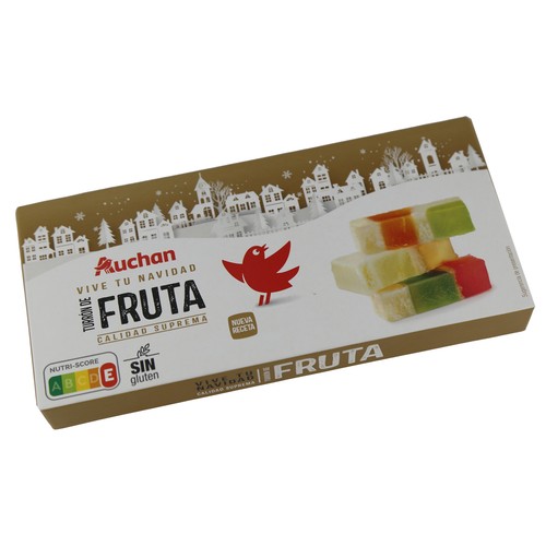 PRODUCTO ALCAMPO Turrón de frutas 250 g.
