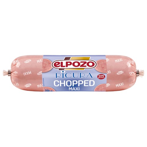 EL POZO Ricura Chopped de cerdo, sin gluten 700 g.