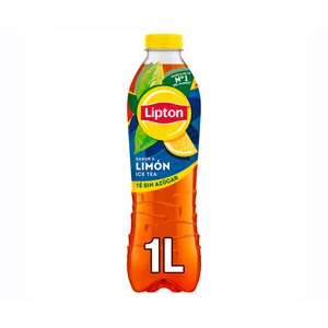 LIPTON Zero  Bebida de té al limón con extracto de stevia botella de 1 l.