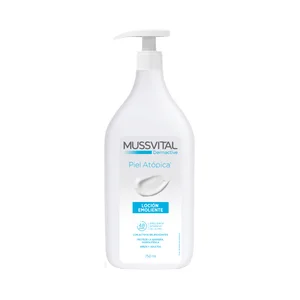 MUSSVITAL Dermative Loción emoliente intensiva para pieles atópicas 750 ml.
