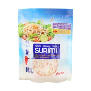 AUCHAN Surimi rallado (sabor cangrejo) 150 g. Producto Alcampo