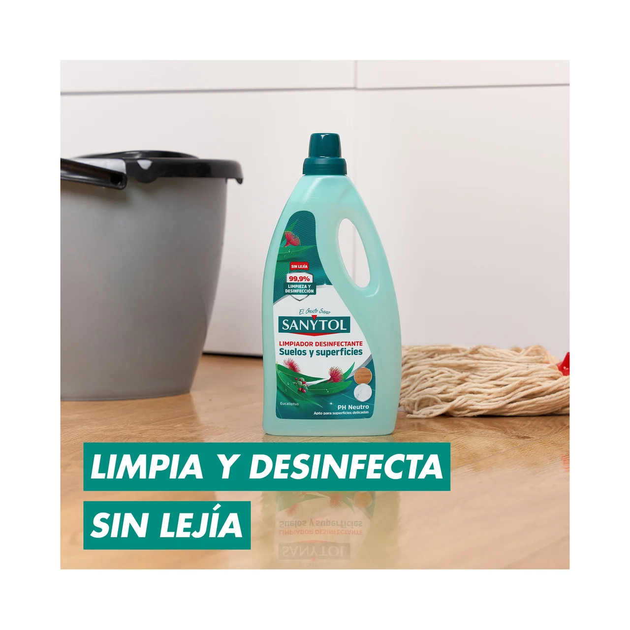 Limpiador Desinfectante Limpiahogar 2000 ml.