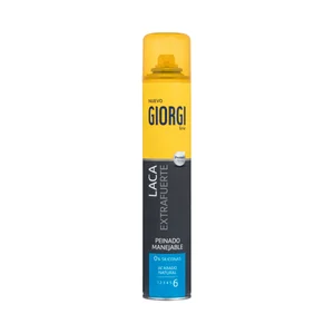 GIORGI Laca extrafuerte (6) para un peinado manejable con acabado natural 300 ml.