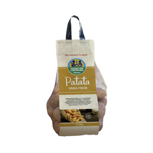 Patatas para freir ALCAMPO PRODUCCIÓN CONTROLADA 2,5 kg.