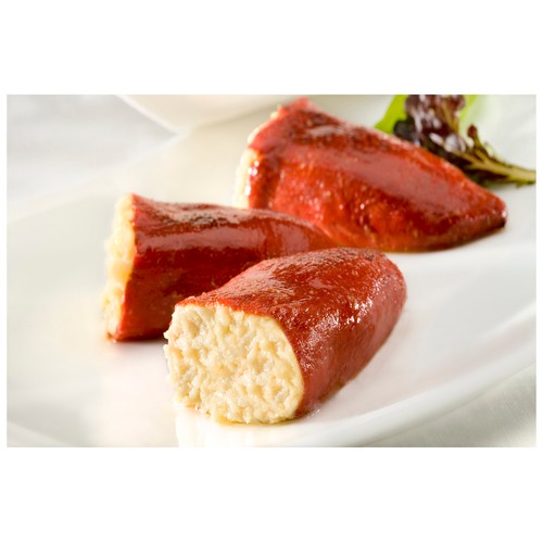 FRIDELA Pimientos del piquillo rellenos de bacalao 2 uds.