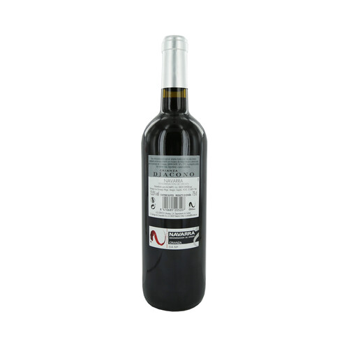 DIACONO  Vino tinto crianza con D.O. Navarra botella de 75 cl.