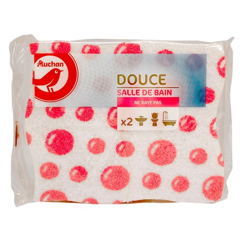 PRODUCTO ALCAMPO Esponja suave con estropajjo para cuarto de baño PRODUCTO ALCAMPO
