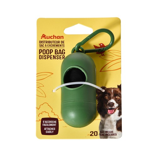 PRODUCTO ALCAMPO Dispensador de bolsas para excrementos de perro.