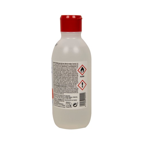 PRODUCTO ALCAMPO Alcohol 96º (antiséptico para piel sana) PRODUCTO ALCAMPO 250 ml.