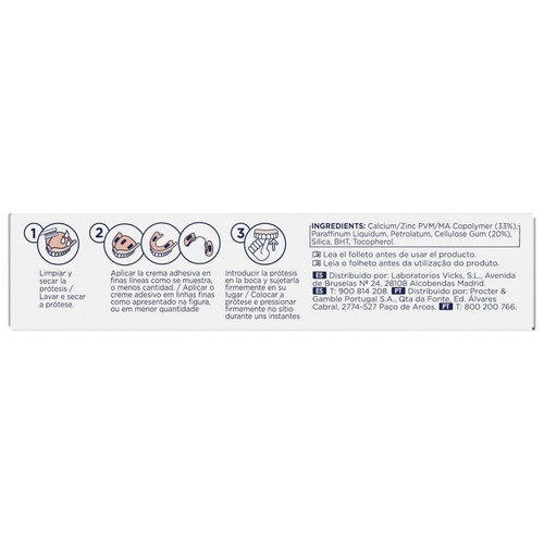 KUKIDENT Pro Crema adhesiva para prótesis dental, sin sabor 47 g