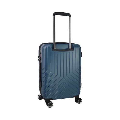 Maleta de cabina tipo trolley  8 ruedas  light  55cm azul . AIRPORT