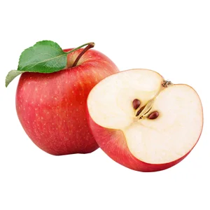 Manzanas rojas al peso.