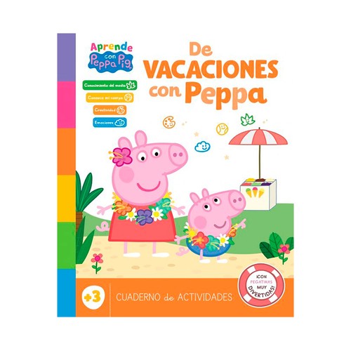 De vacaciones con Peppa Pig (3 años), cuaderno de actividades. ALTEA