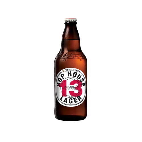 GUINNESS HOP HOUSE  Cerveza rubia Irlandesa Lager 13 33cl.