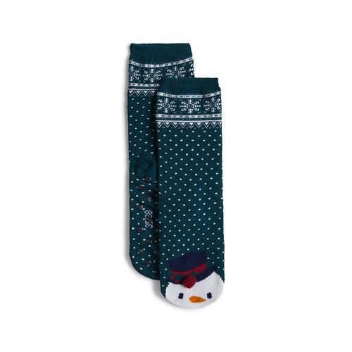 Calcetines navideños en caja IN EXTENSO, talla 39/42.