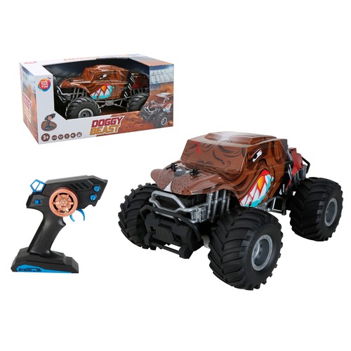 Coche teledirigido 1/12 Perro labrador, ONE TWO FUN.
