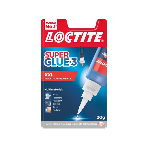 Pegamento instantáneo LOCTITE Super Glue 3 XXL, 20grs.